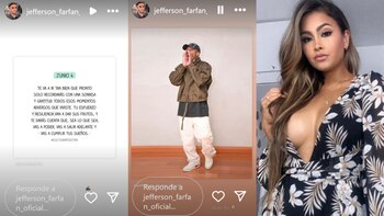 Jefferson Farfán y los mensajes que publicó después de ser captado con Delany López