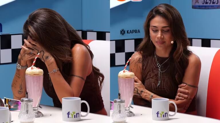 El video viral de Greeicy Rendón en el videopódcast Kapra Diner fue replicado sin contexto y se instaló en la farándula latinoamericana - crédito kapradiner / Instagram