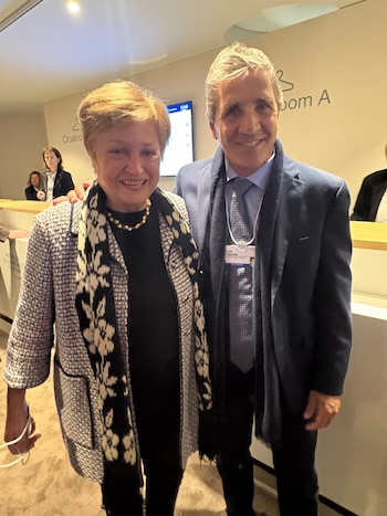 El ministro Caputo tuvo un