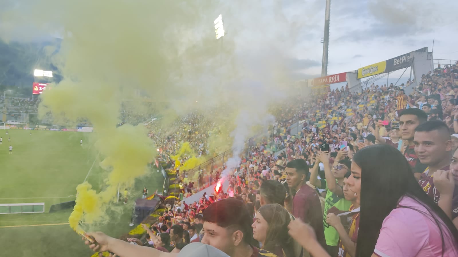 Uno de los elementos prohibidos para el evento deportivo será la pólvora - crédito Alejandro Rodríguez/Infobae