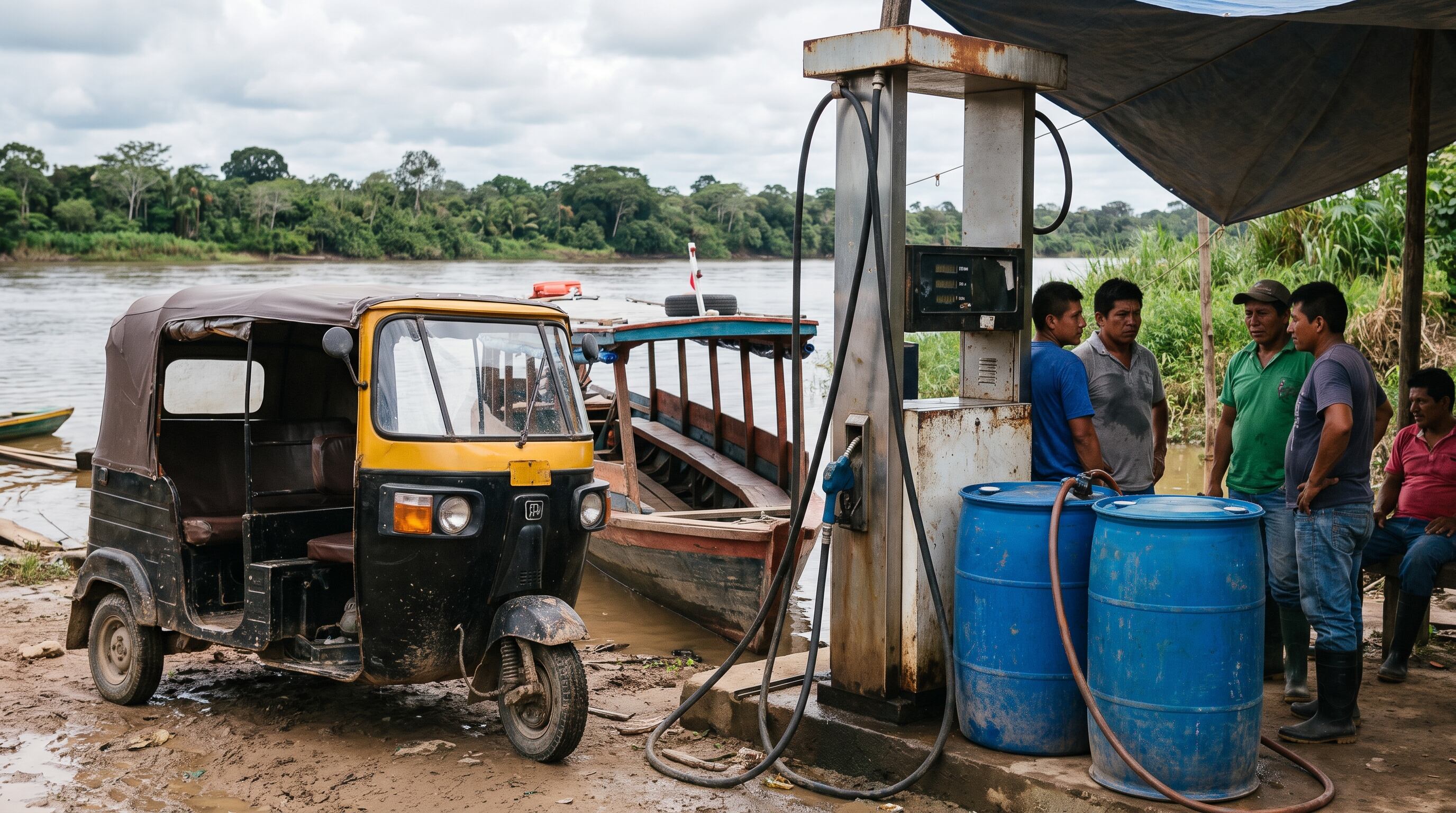 Subsidio del Gobierno incluirá a transporte fluvial y mototaxistas ante alza de combustibles