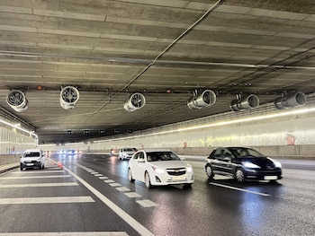 Los túneles bajo la M-30,