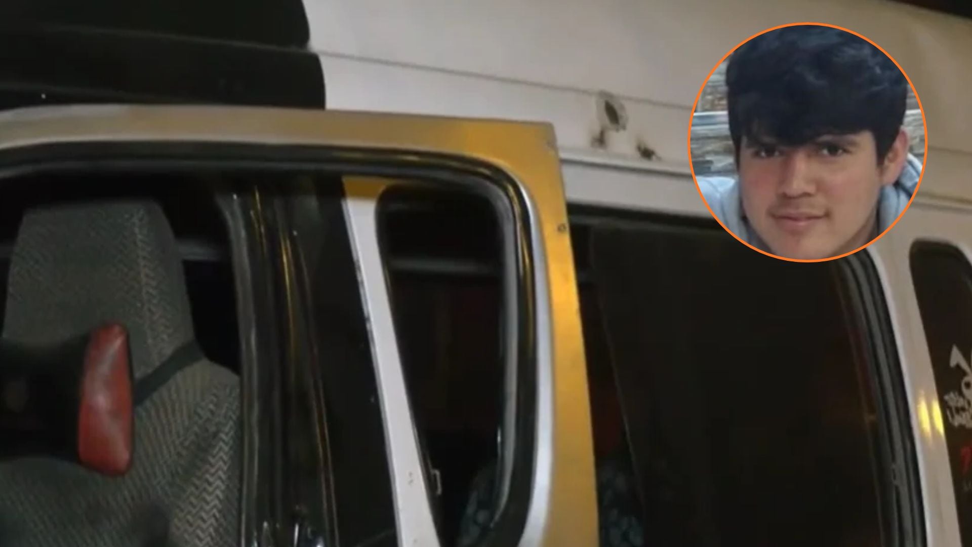 Lisandro Guerra, conductor de 23 años, murió tras recibir varios disparos mientras manejaba una combi con pasajeros en el paradero Aviadores, en la avenida Cajamarquilla, Huachipa - Créditos: Captura de pantalla de Panamericana TV.