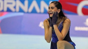 Orgullo colombiano: así fue la presentación de María Paulina Pérez, con la que ganó la medalla de oro en patinaje artístico