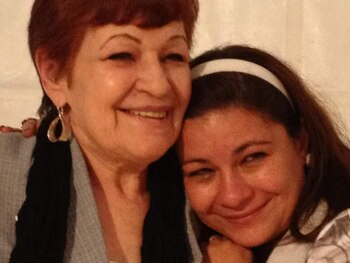 Rossy Aguirre, hija de Rosanelda