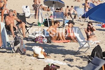 Jessica Geneux compite en el