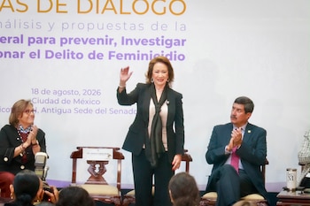 La ministra Yasmín Esquivel participó en los diálogos organizados por el Senado-
Crédito: X/ @YasminEsquivel_