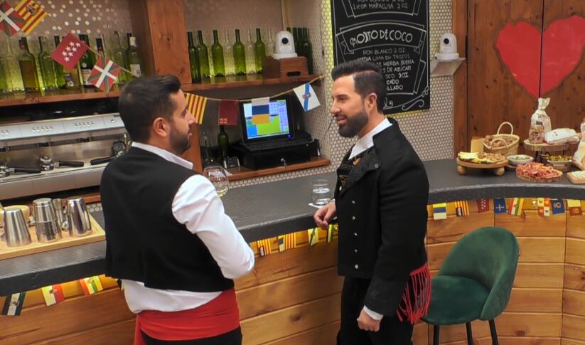 Pablo y Jony durante su cita en