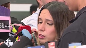 La reacción de Agostina Páez