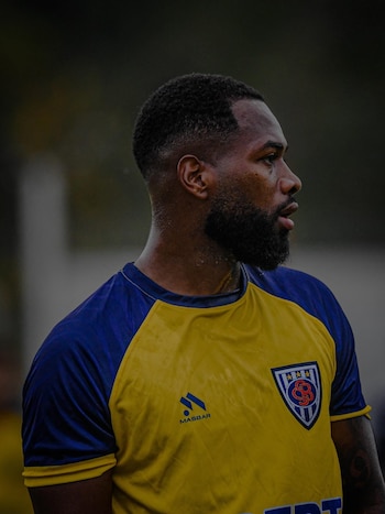 Diego Perea actualmente juega con Sportivo Barracas en la primera C del fútbol argentino - crédito Diego Perea/Threads