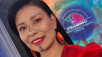 Martha Rentería saludó en su