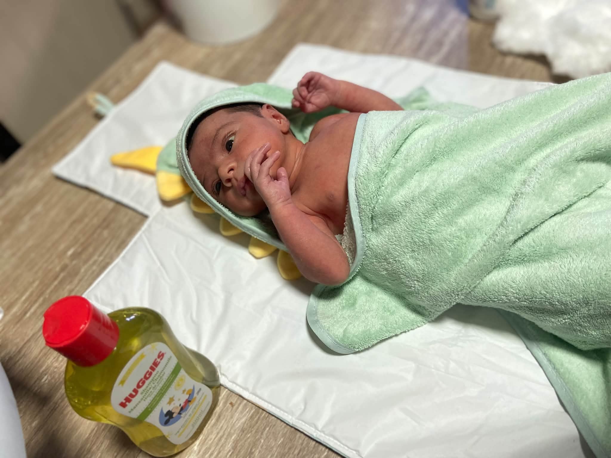 Tadeo Ledesma, en una foto posteada por su mamá horas antes de su muerte