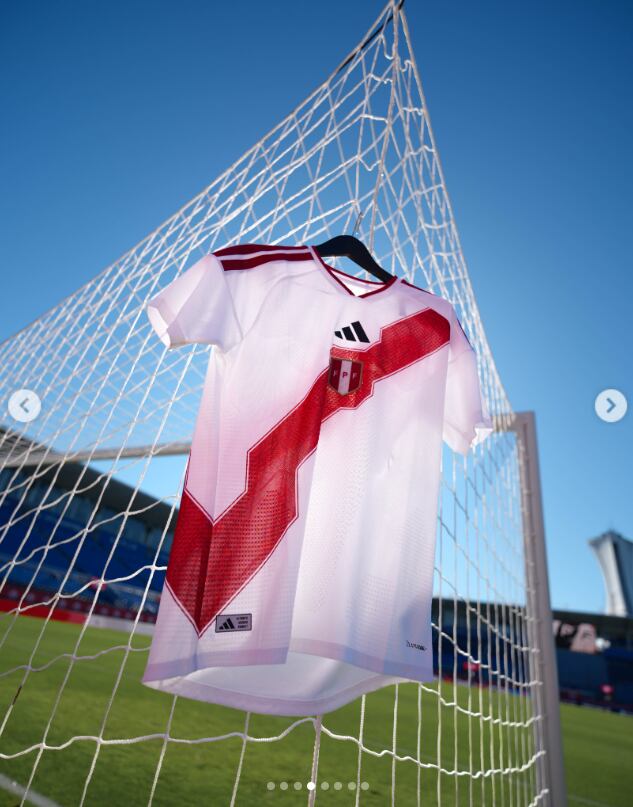 Camiseta de Perú lista para enfrentar a Canadá por la fecha FIFA. (La Bicolor)