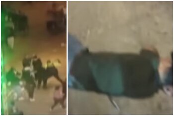 Un video divulgado muestra una