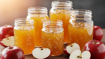 Receta de mermelada de manzana y jengibre, rápida y fácil