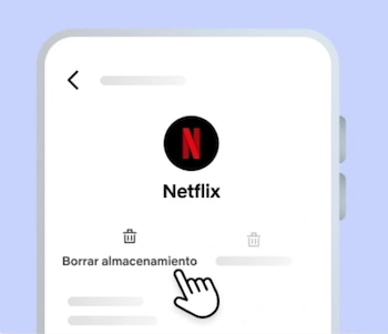 Restablecer la aplicación puede eliminar archivos dañados y resolver bloqueos. (Foto: Netflix)