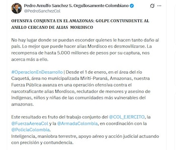 El ministro anunció los resultados