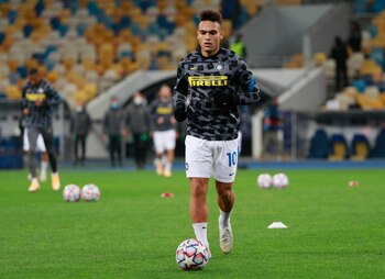 Lautaro Martínez está en plena