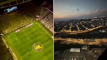 Polémica por el viaje en helicóptero de una estrella del fútbol de Brasil para llegar al estadio de su club: “Hace lo que quiere”