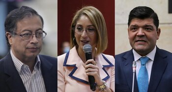 Gustavo Petro, Jennifer Arias y