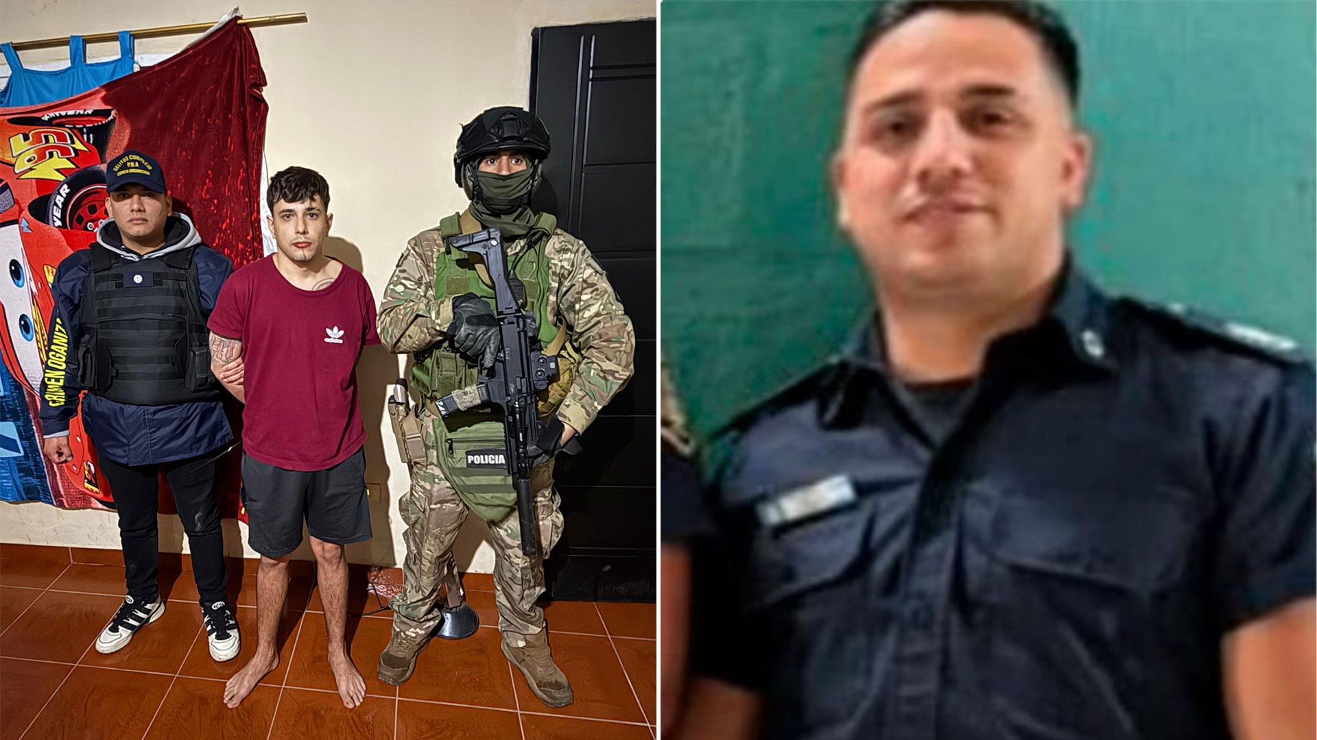 Néstor Adrián Prieto Grance, alias “Paranacito”, señalado como el presunto jefe de la organización y vinculado al crimen del sargento Facundo Giménez