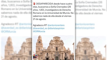 Un profesor de la Universidad de Murcia provoca un gran revuelo en redes sociales con una falsa desaparición y pide perdón: “Estoy avergonzado, ayer cometí un error”
