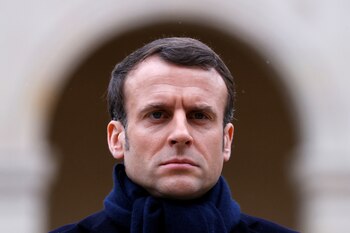 El presidente francés Emmanuel Macron (REUTERS/Christian Hartmann)