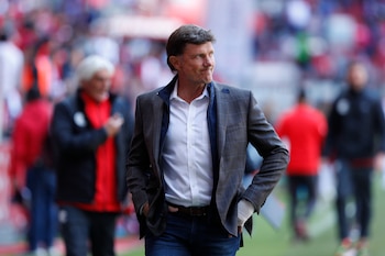 El entrenador de Toluca, Hernan