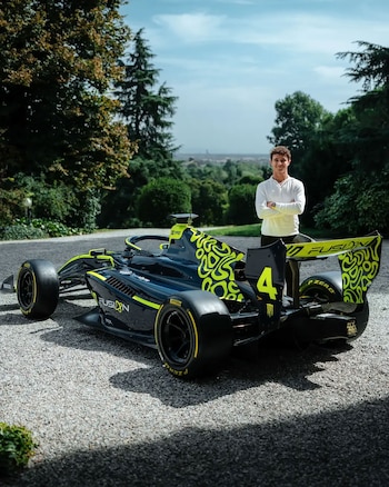 Lando Norris LN4 Fusion.