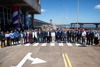 De la inauguración del paso