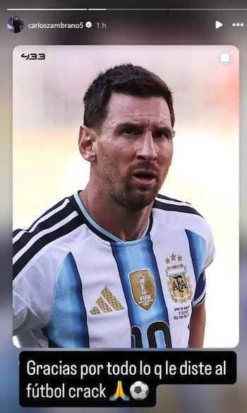 Christian Cueva – Carlos Zambrano – Lionel Messi – Perú – deportes – 19 julio