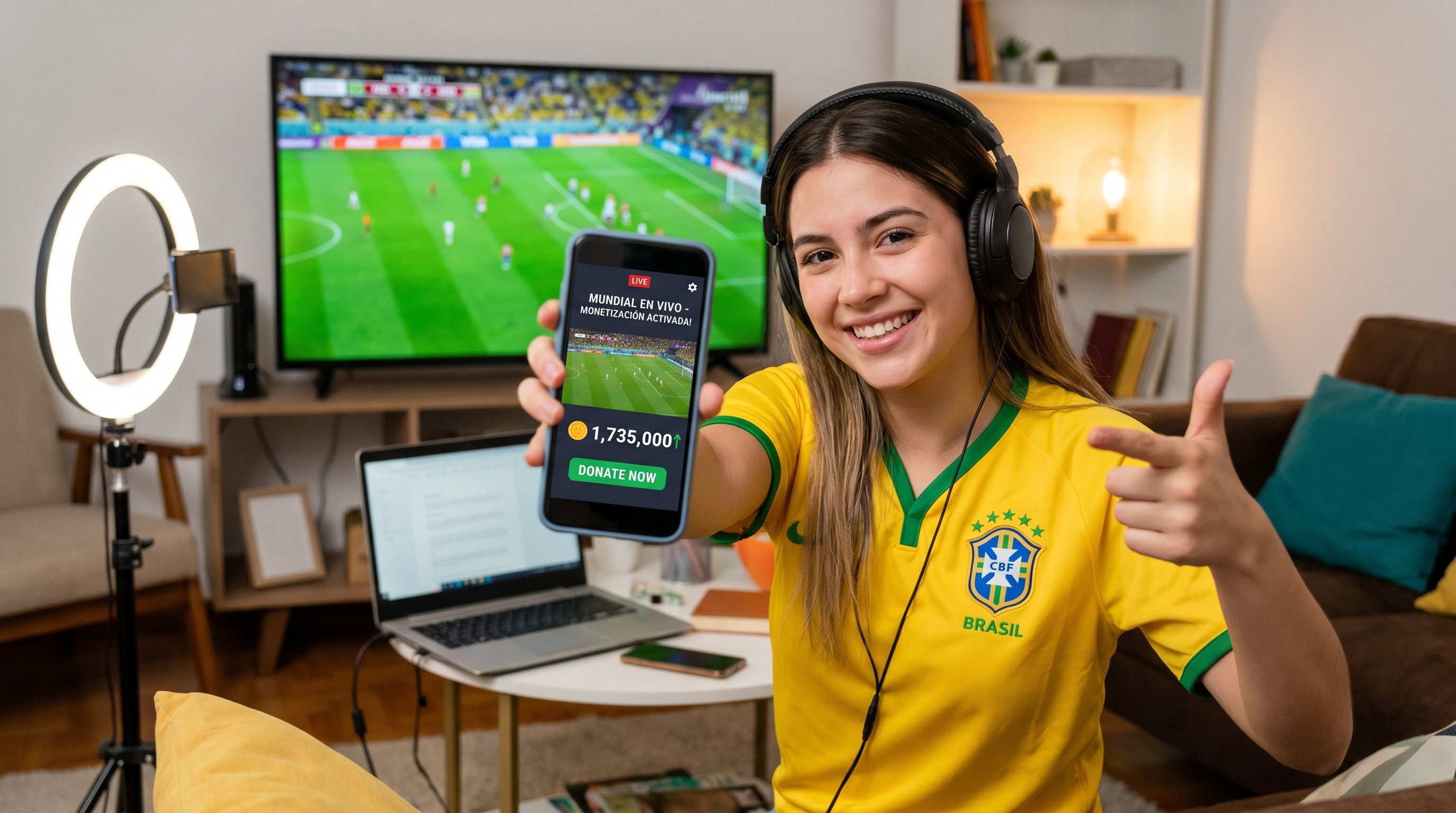 Las plataformas digitales como YouTube y TikTok se convierten en terreno de disputa legal y económica en el contexto del torneo - crédito (Imagen Ilustrativa Infobae)