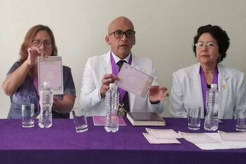 El decano del Colegio Médico