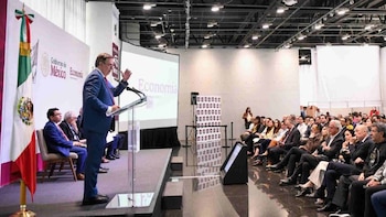 Marcelo Ebrard presentó el primer biofungicida desarrollado en México
un hito en la biotecnología.
Crédito: X / @ivan_escalante