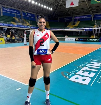 Diana de la Peña – Selección Peruana de Vóley – Campeonato Sudamericano 2026 – Perú – deportes -31 agosto
