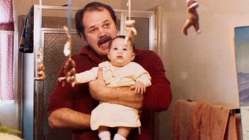 Meghan Markle de bebé, junto