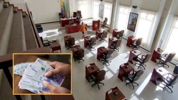 Los cabildantes no se han pronunciado al respecto y se espera que aporten la documentación que soporte el contrato que permitió realizar el viaje con dineros públicos del municipio de Facatativá - crédito Luisa González/Reuters, Corporación Concejo Municipal de Facatativá y Google Maps