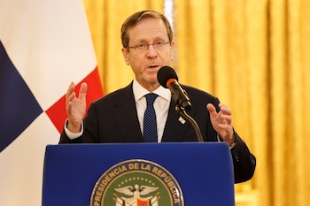 El presidente de Israel, Isaac Herzog, conversó con Abelardo de la Espeiella y lo felicitó por su triunfo en elecciones presidenciales - crédito Bienvenido Velasco/EFE