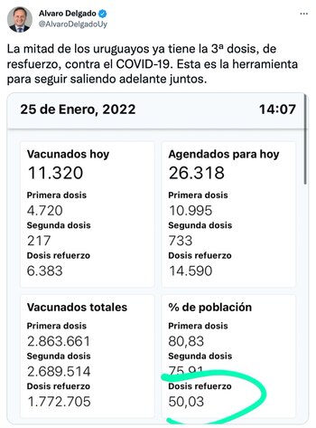 El Secretario de Presidencia, Álvaro