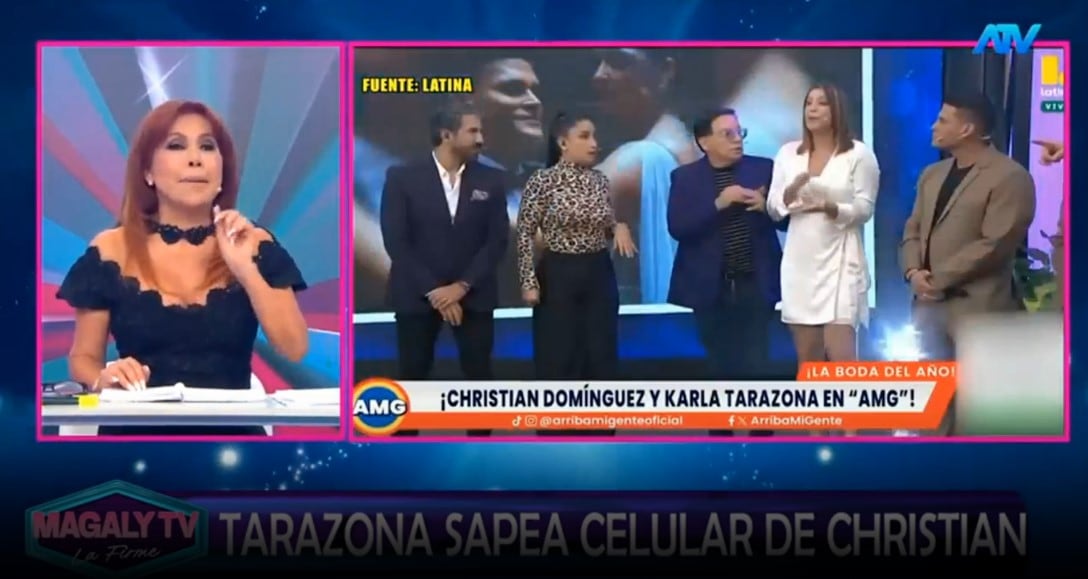 Magaly Medina reaviva la polémica por el celular de Christian Domínguez y cuestiona a Karla Tarazona