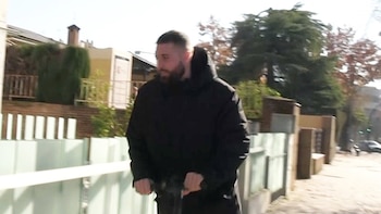 David Rodríguez, a la huída