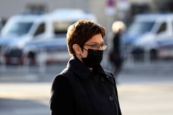 La ministra de Defensa alemana,