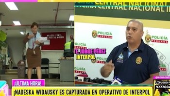El comandante Jorge Pérez informó que la alerta internacional se emitió el 21 de mayo de 2026 por presuntos delitos de trata de personas con fines de explotación sexual, proxenetismo y otros delitos. Captura: Amor y Fuego.