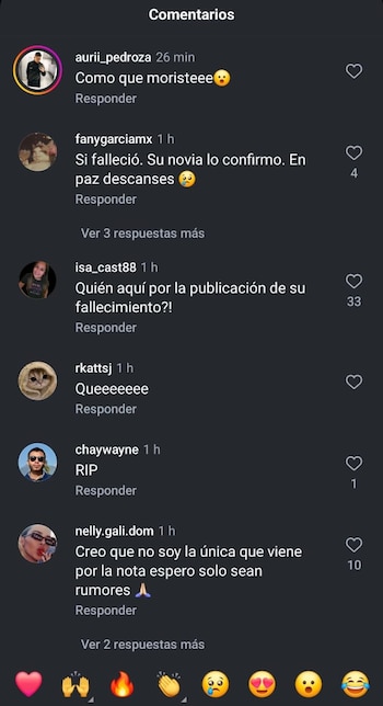 Su cuenta oficial permanece inactiva