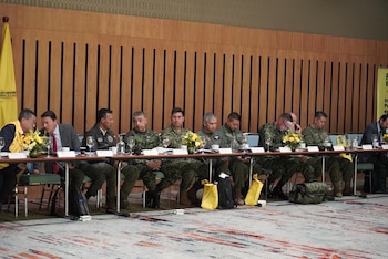 Hugo López indicó que las tropas desplegadas en la región deben contrarrestar los intentos de intimidación de grupos armados ilegales - crédito Comandante Fuerzas Militares