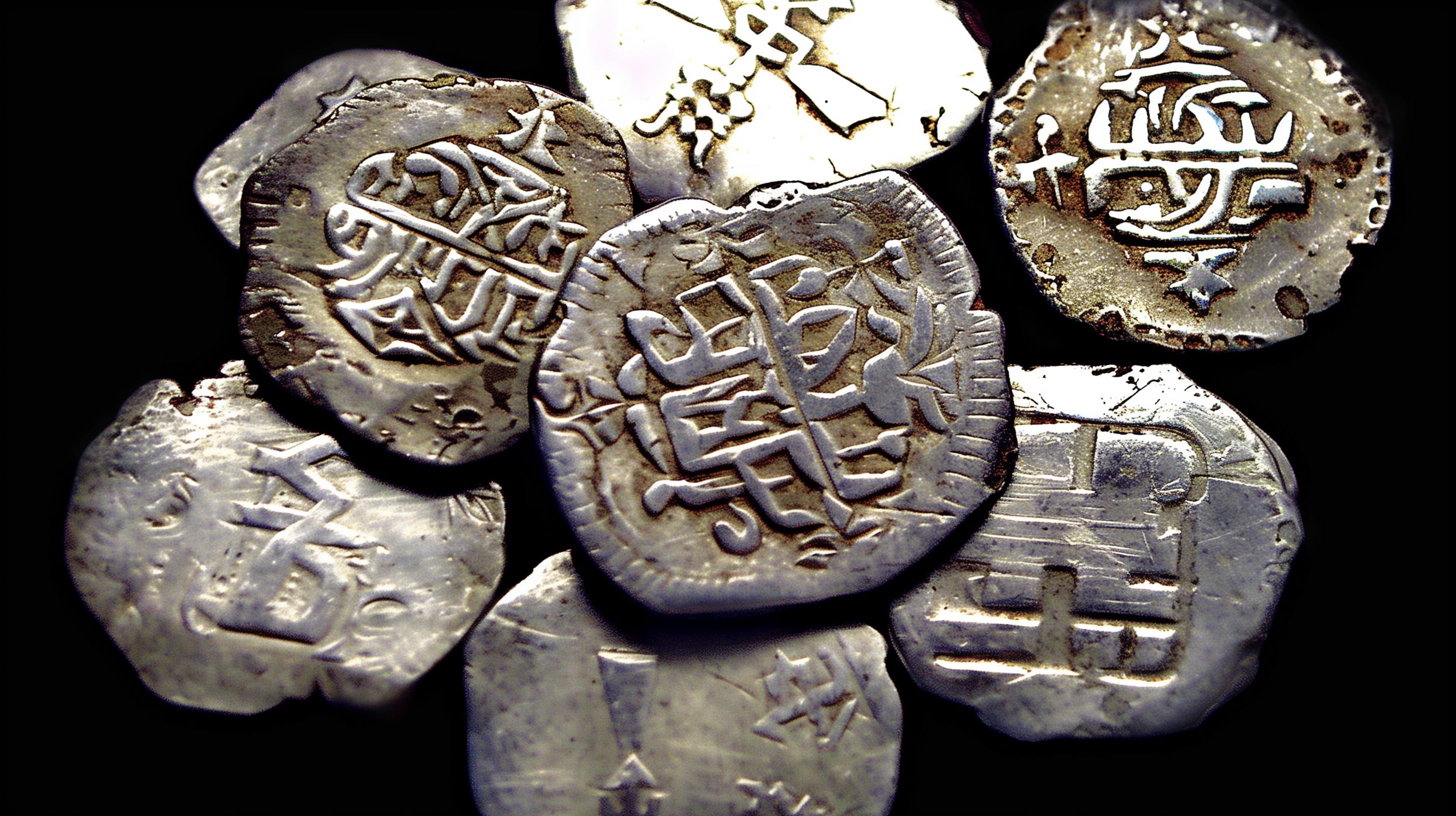 Monedas antiguas macuquinas mexicanas, un testimonio valioso de la historia numismática de México. - (Imagen Ilustrativa Infobae)