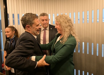 Embajadora de Israel destacó la visita de Omar Bula para fortalecer la cooperación con Colombia - crédito @VivianAisen/X