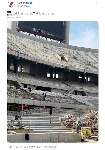 La publicación de River Plate