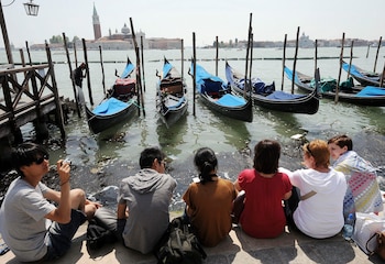 Turistas en Venecia. EFE/ DANIEL