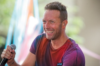 Chris Martin, líder de Coldplay,